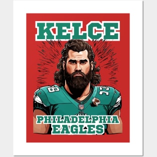 Jason Kelce Posters and Art